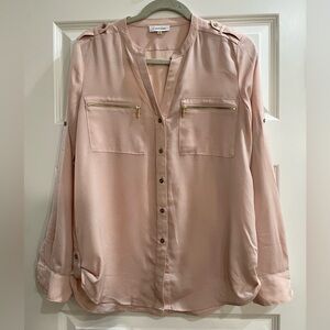 Calvin Klein Light Pink Blouse